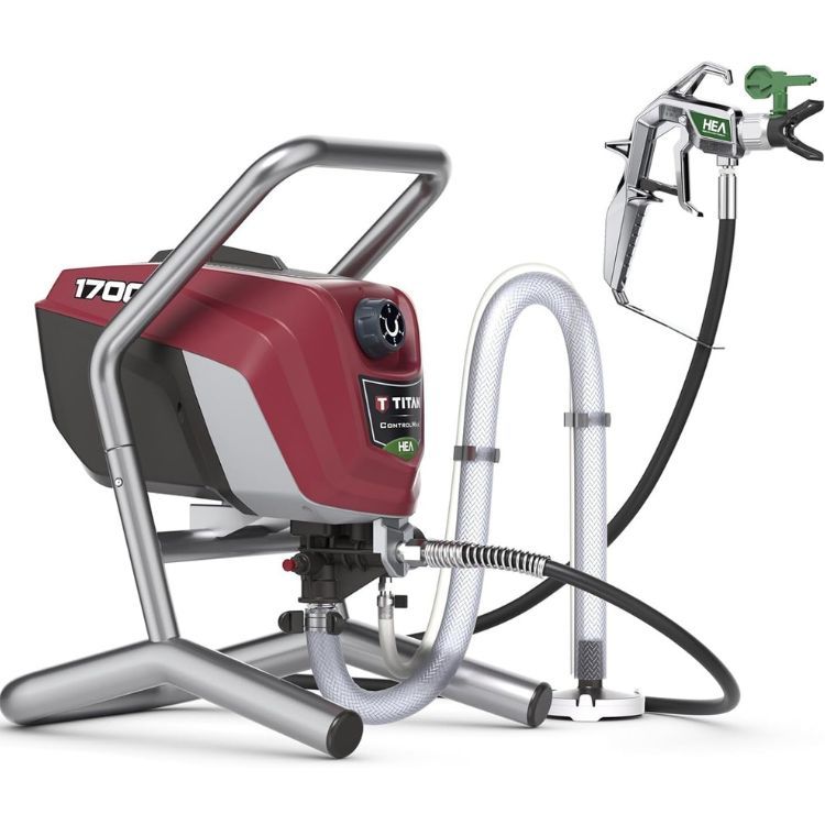 Titan Tools ControlMax 1700 High Efficiency Airless Paint Sprayer