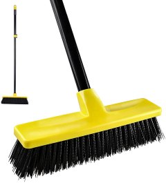 TreeLen Outdoor Indoor Push Broom