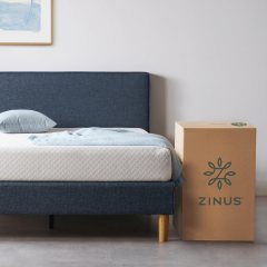 Zinus 8-Inch Green Tea Cool Feel Memory Foam Mattress